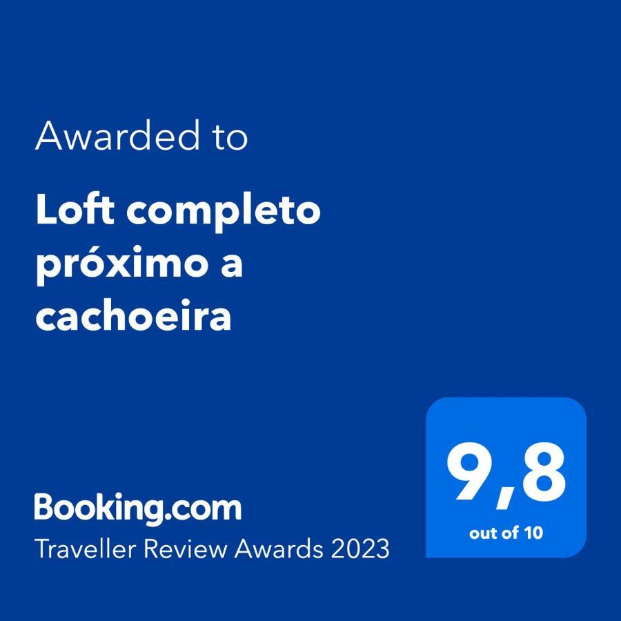 Lindo Loft Completo Perto De Cachoeira 과핌림 외부 사진